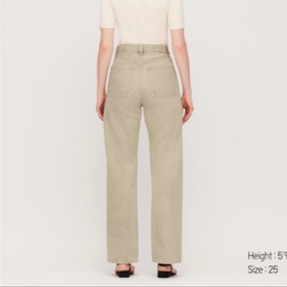 Uniqlo Denim - SALE! ⬇️🔥Uniqlo U High Rise Tan Jeans- Sz 27